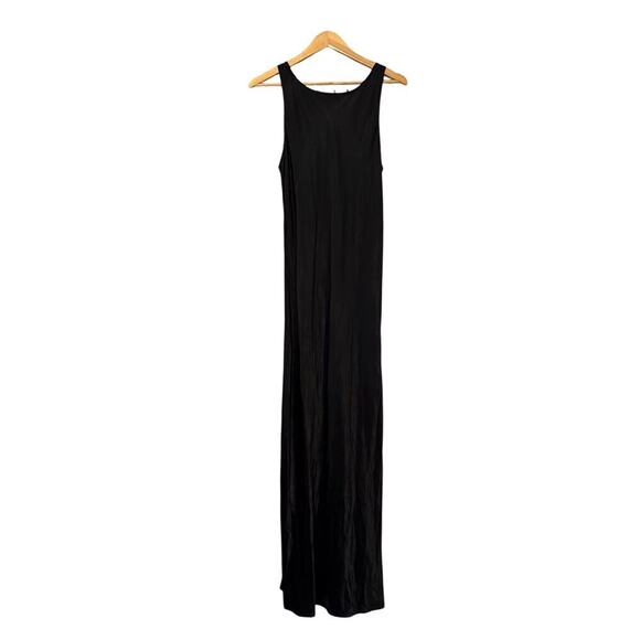 new Splendid x Rachel Love Boatneck Maxi Dress in Black, Large. Quiet Luxury. - Picture 3 of 11